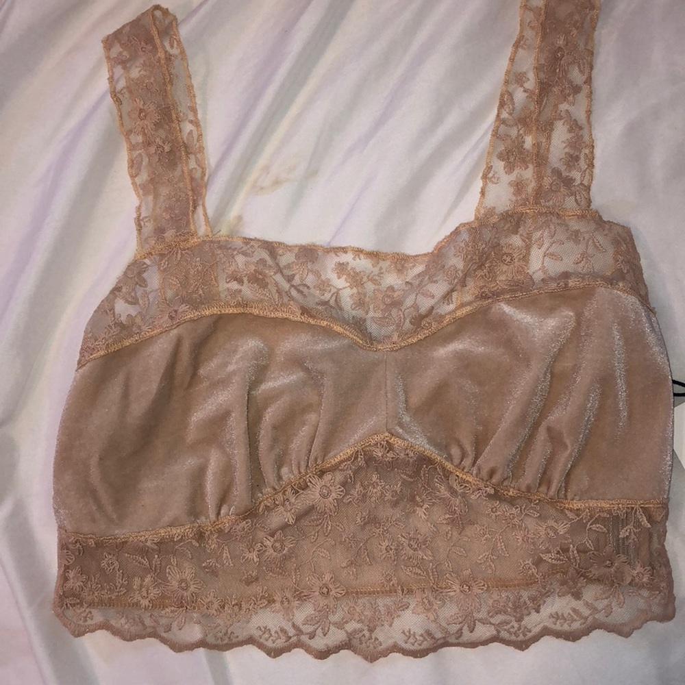 Brand New Forever21 crop lace tank